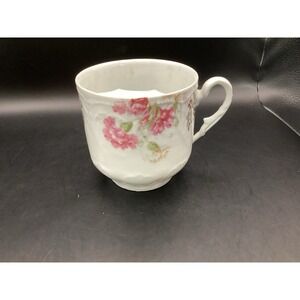 Antique Porcelain Shaving Mug/Mustache‎ Mug-1800s- Victorian-4" T, 3.5" D